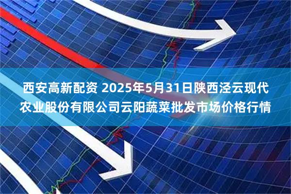 西安高新配资 2025年5月31日陕西泾云现代农业股份有限公司云阳蔬菜批发市场价格行情